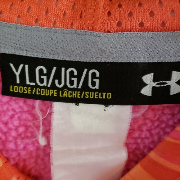 Under Armour Girls Youth large hoodie - Picture 3 of 3